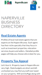 Mobile Screenshot of naperville.com