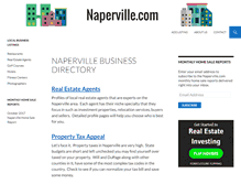 Tablet Screenshot of naperville.com